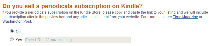 Send to Kindle Button